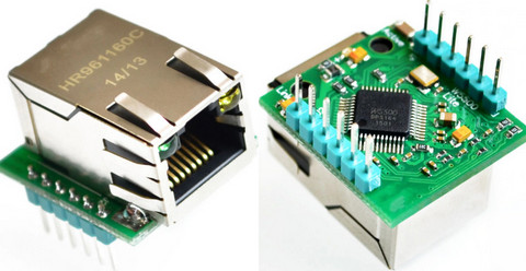 Модуль Ethernet W5500 WizNET USR-ES1 mini недорого