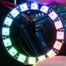 Кольцо 16 RGB светодиодов 5х5 мм 16х WS2812B