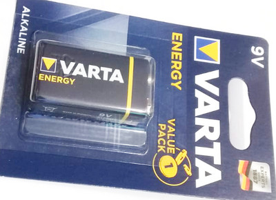 крона MN1604 Varta Energy 9V алкалин недорошо щелочная