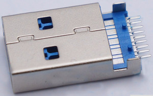 Вилка USB 3.0 A SMD 9 конт